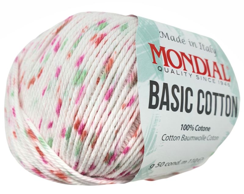 MONDIAL BASIC COTTON STAMPE CONFETI